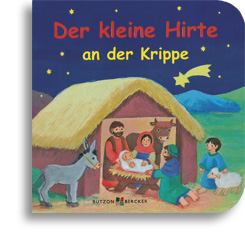 Der kleine Hirte an der Krippe