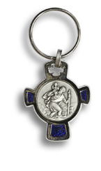 Schlüsselring St. Christophorus (Kreuzförmig)