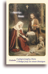 Die Novene des Memorare (Gedenke)