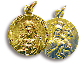 Medaille Herz Jesu / Immerwährende Hilfe