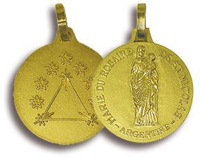 Medaille U.L.F. in San Nicolas (Argentinien)