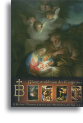 Kartenbox «Glanz strahlt von der Krippe aus»
