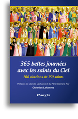 365 belles journées avec les saints du Ciel