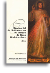 Cérémonial de l'intronisation du tableau de Jésus miséricordieux 