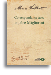 Correspondance avec le père Migliorini