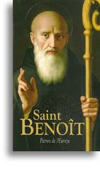Saint Benoît - Patron de l'Europe