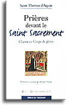 Prières devant le Saint Sacrement