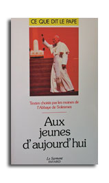 Aux jeunes d'aujourd'hui