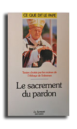 Le sacrement du pardon