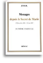 Messages depuis le Secret de Marie (8)