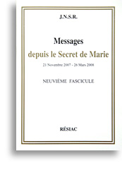 Messages depuis le Secret de Marie (9)