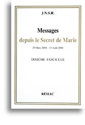 Messages depuis le Secret de Marie (10)