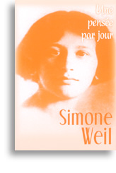 Simone Weil, une pensée par jour