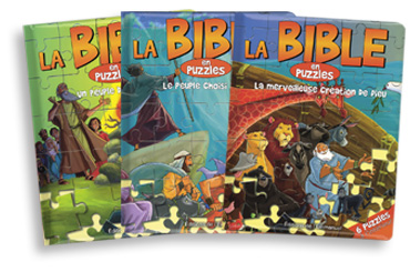 La Bible en puzzles (volumes 1, 2 et 3)