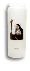 Bougie de neuvaine «Sainte Rita»