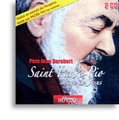 Saint Padre Pio, image de Jésus
