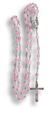 Chapelet imitation nacre (rose)