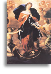 Carte postale «Marie qui défait les noeuds»
