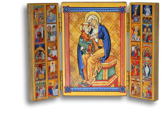 Triptyque Notre-Dame du Rosaire