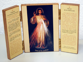 Triptyque Christ Miséricordieux