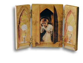 Triptyque L'Enfant Jésus au Tabernacle