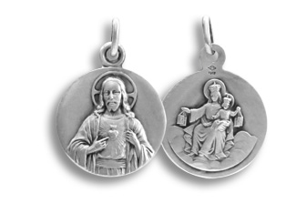 Médaille du scapulaire du Mont-Carmel 