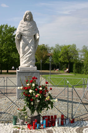 Statue du Christ à San Damiano